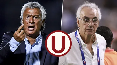 Néstor Gorosito y Jorge Fossati, DTs de Alianza Lima y Universitario respectivamente.