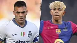 Lautaro Martínez y Lamine Yamal son las figuras de Inter y Barcelona respectivamente.