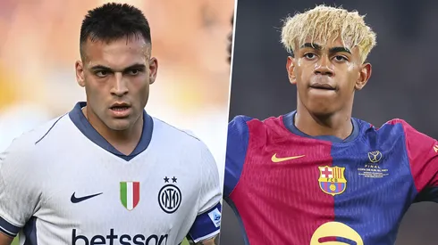 Lautaro Martínez y Lamine Yamal son las figuras de Inter y Barcelona respectivamente.