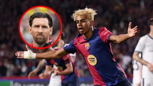 Lamine Yamal le marcó al Inter, algo que nunca hizo Messi.