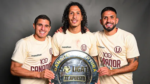 Aldo Corzo, Williams Riveros y Matías Di Benedetto.