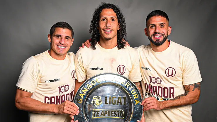 Aldo Corzo, Williams Riveros y Matías Di Benedetto.