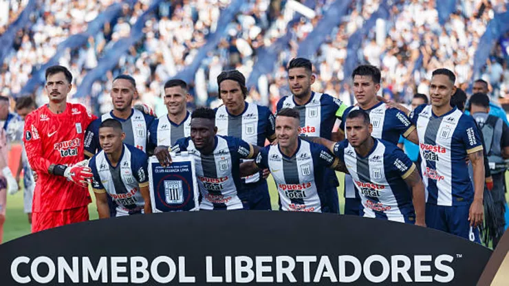 Alianza Lima con Matías Succar, Jhamir D'Arrigo y Ricardo Lagos.