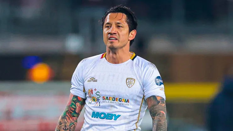 Gianluca Lapadula y Spezia.