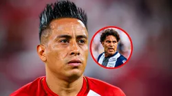 Christian Cueva y Paolo Guerrero.