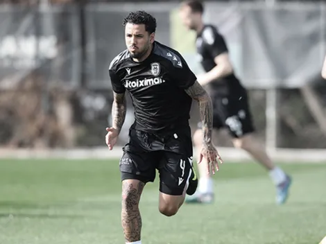 El crudo mensaje del DT del PAOK por la suplencia de Sergio Peña: "Lo que espero de él, que luche"