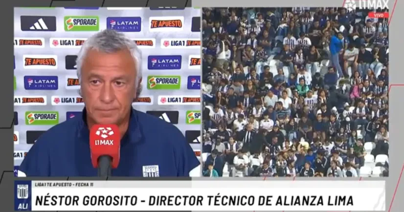 Néstor Gorosito (Foto: Captura L1 Max).