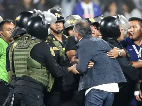 Tras caer en Matute, lo que hizo Franco Navarro en contra del árbitro Bruno Pérez