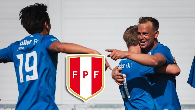 Patrick Askengren celebrando.
