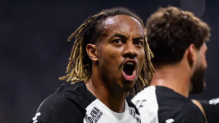 André Carrillo en el Corinthians.