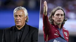 Néstor Gorosito y Luis Zubeldía, frente a frente en el duelo entre Alianza Lima y Sao Paulo.