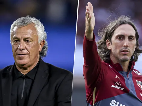 La pésima estadística de Néstor Gorosito ante Luis Zubeldía, DT de Sao Paulo