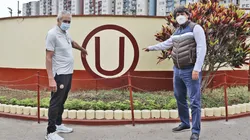 Universitario con Gregorio Pérez y Jean Ferrari.