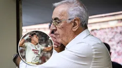 Jorge Fossati se rinde ante Diego Churín.