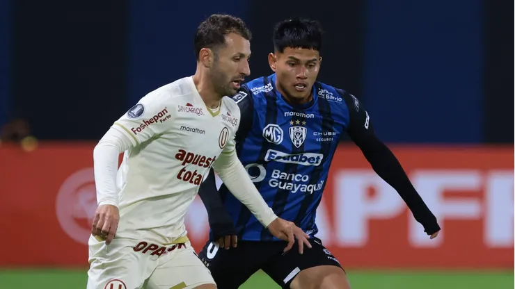 Universitario vs. Independiente del Valle por la Copa Libertadores 2025.