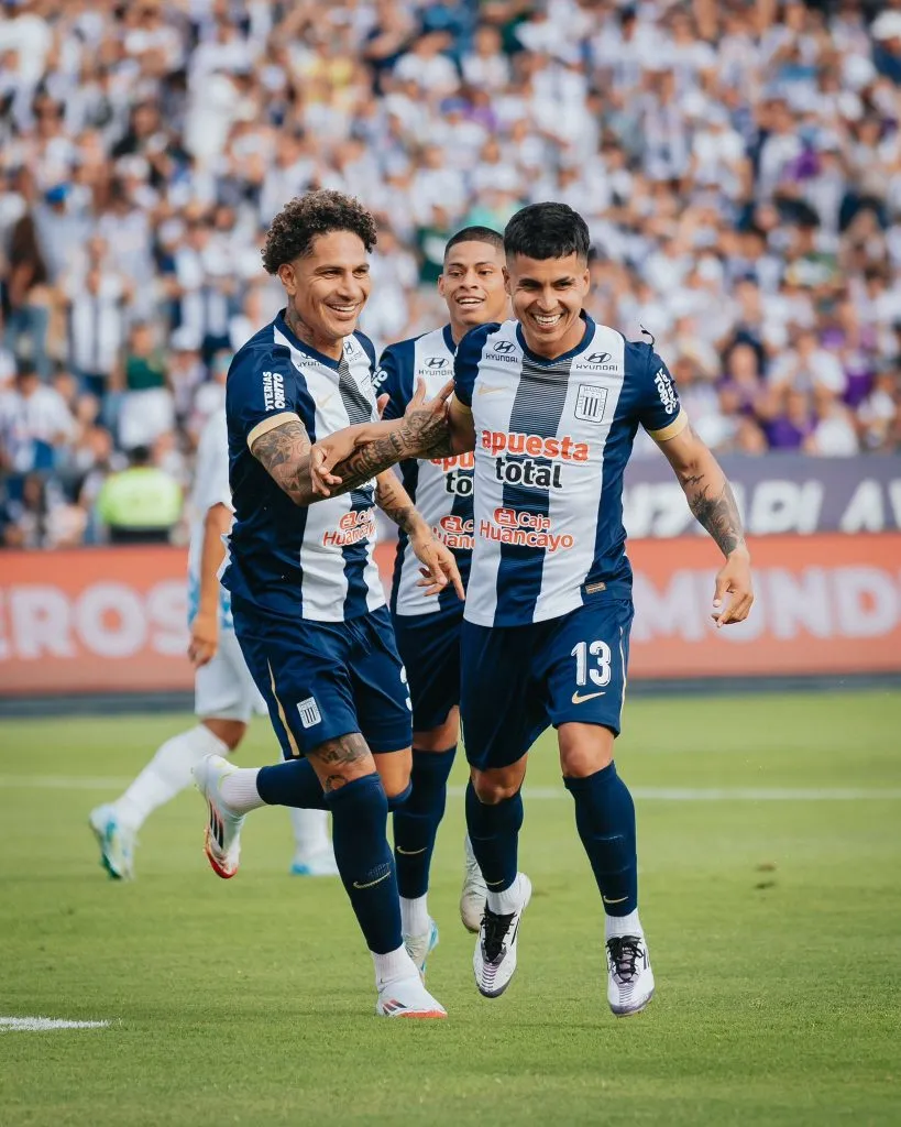 Ricardo Lagos celebrando gol en Matute. (Foto: Alianza Lima).