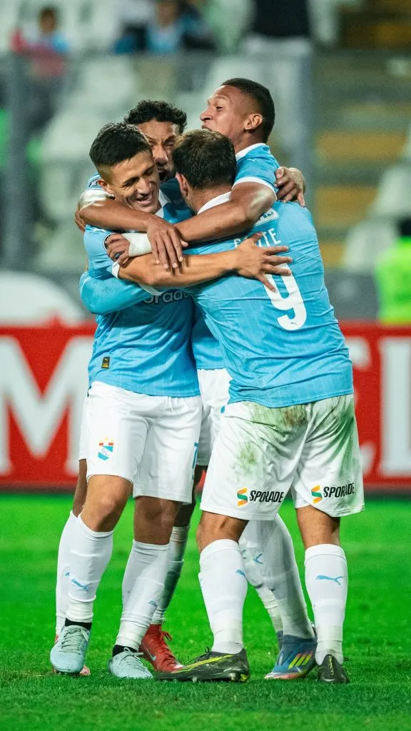 Sporting Cristal ganándole a Bolívar. (Foto: X).