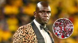 Segundo Castillo es tendencia sudamericana por su vestimenta en el Barcelona SC vs. River Plate.