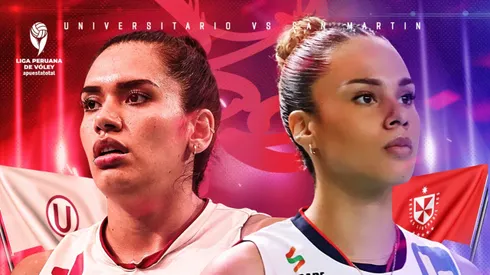 Universitario se medirá ante San Martín por el tercer puesto de la Liga Peruana de Vóley 2025.
