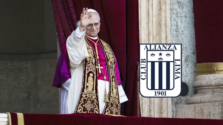 Robert Prevost​​​​ siendo elegido como el Sumo Pontífice de la Iglesia Católica.