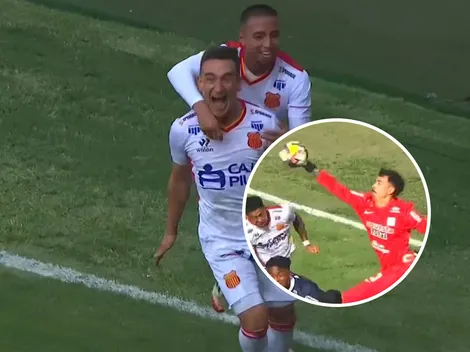 VIDEO: El terrible blooper de Guillermo Viscarra para el gol de Atlético Grau por el Torneo Apertura