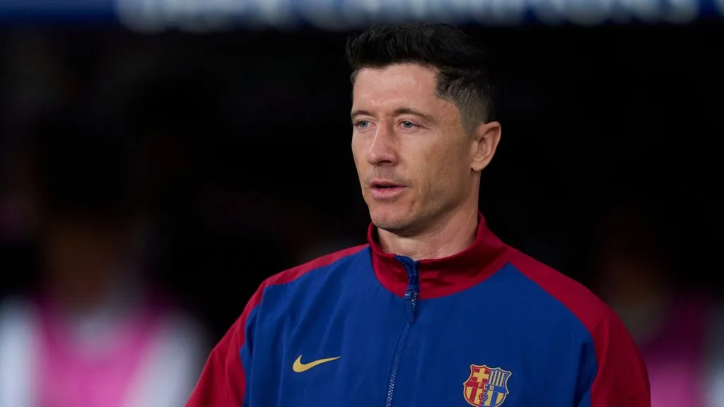 Lewandowski volvería a la titularidad (Getty Images).