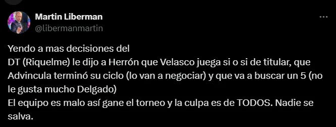 Fuente: @libermanmartin