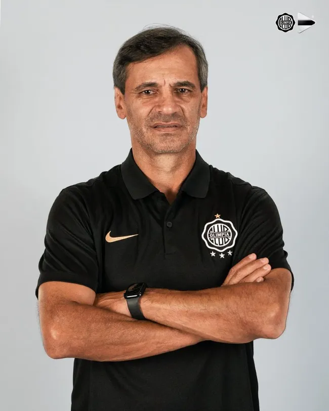 Fabián Bustos cuestionado en Paraguay. (Foto: Olimpia).