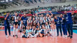 Alianza Lima 3-0 Regatas Lima por la primera final de la Liga Peruana de Vóley 2025.