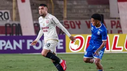 Rodrigo Ureña ingresó en el Universitario 0-1 Alianza Atlético.