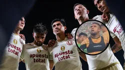 Los jugadores de Universitario apoyaron a Rodrigo Ureña tras tenso momento.