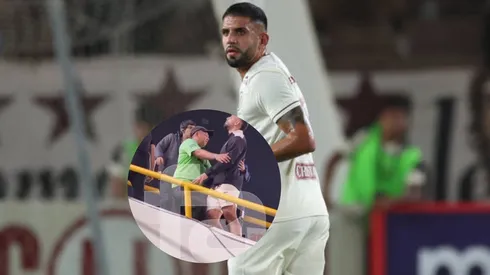 Universitario y la discusión con Matías Di Benedetto.