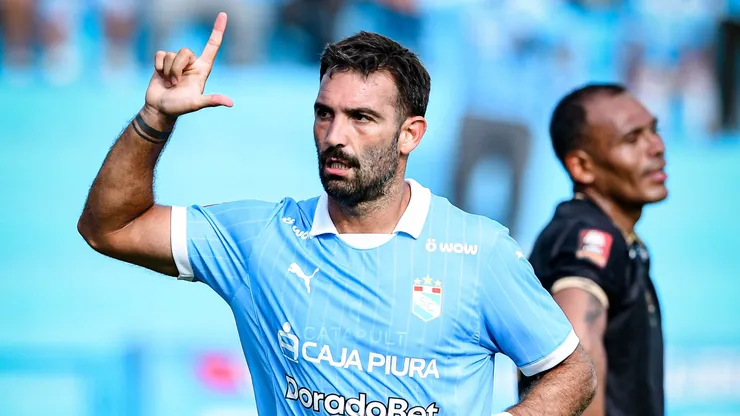 Martín Cauteruccio viene de anotar dos goles en la victoria de Sporting Cristal ante Bolivar.
