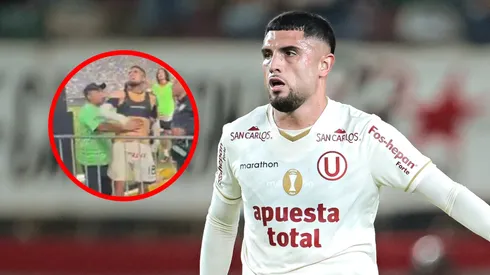Rodrigo Ureña, parte del escándalo luego del partido ante Alianza Atlético.