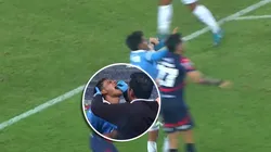 Jhilmar Lora se queda sin diente en pleno juego ante Cerro Porteño.