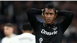 Renato Tapia vistiendo la camiseta de Leganés.