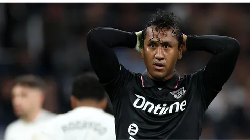 Renato Tapia vistiendo la camiseta de Leganés.