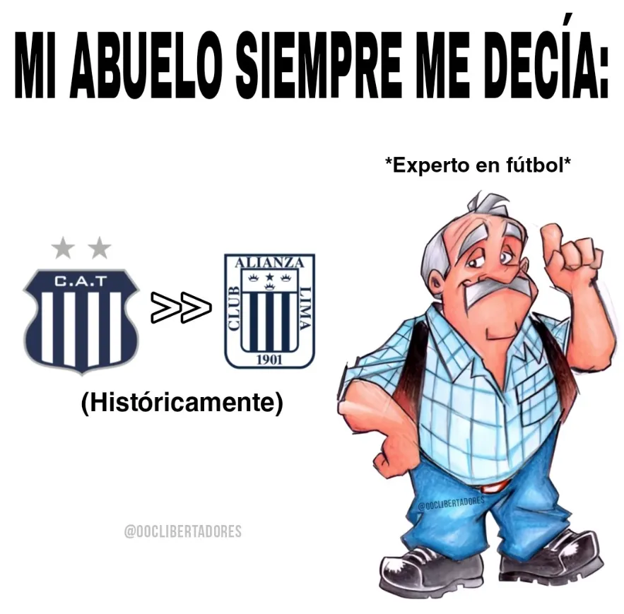 Memes de la eliminación de Alianza Lima. (Foto: Captura X)