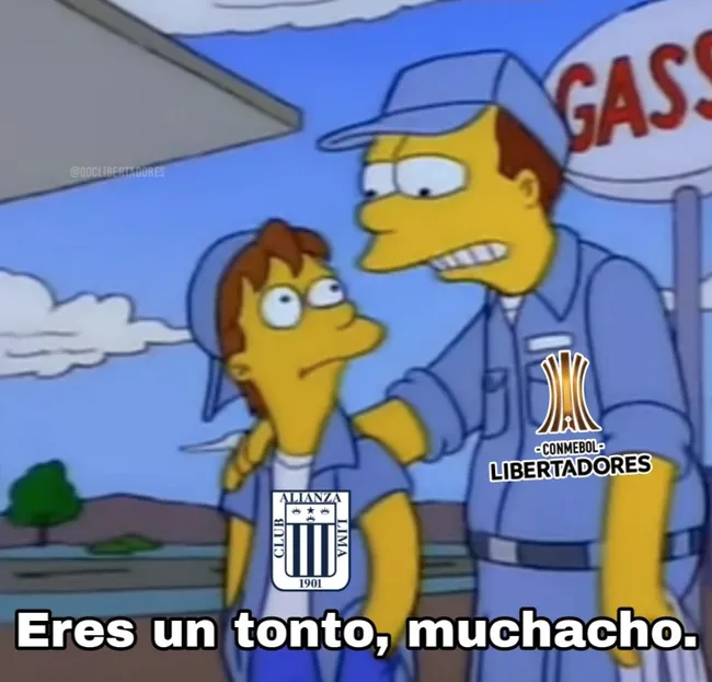 Memes de la eliminación de Alianza Lima. (Foto: Captura X)