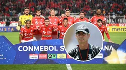 Plantel titular de Cienciano del Cusco en Copa Sudamericana.