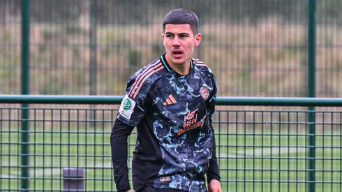 Felipe Chávez vistiendo la camiseta de Bayern Múnich.