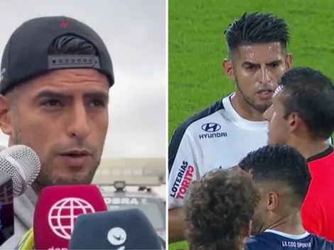 Carlos Zambrano dio la cara y explicó en siete palabras cómo evitar las expulsiones "tontas" en Alianza Lima