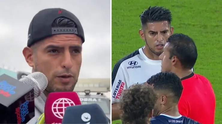 Carlos Zambrano habló sobre su expulsión tras derrota de Alianza Lima.