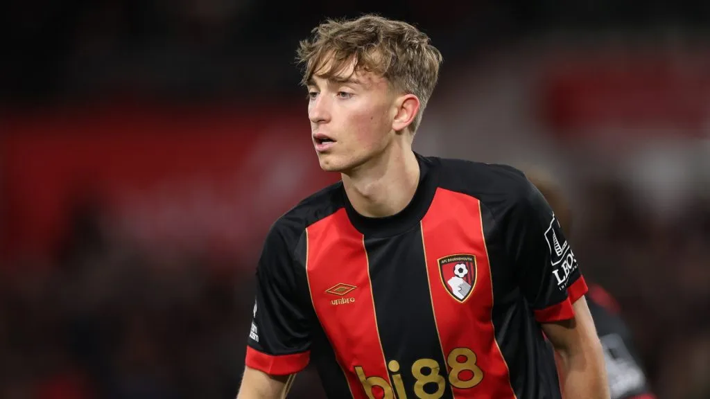 Dean Huijsen fue una de las figuras del Bournemouth esta temporada (Getty Images).