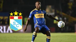Luis Advíncula vistiendo la camiseta de Boca Juniors.