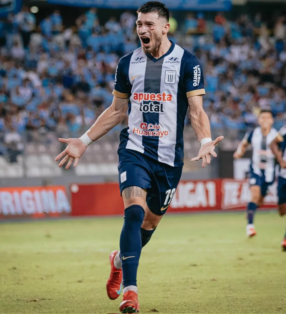 Alan Cantero jugando en la Liga 1. (Foto: Alianza Lima).