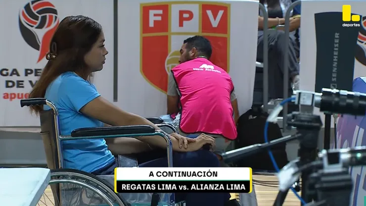 Alexandra Llaro en el Polideportivo