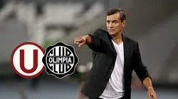Fabián Bustos, actual entrenador de Olimpia.