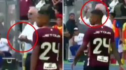 Se reveló a quién fue dirigido el gesto de Jorge Fossati.