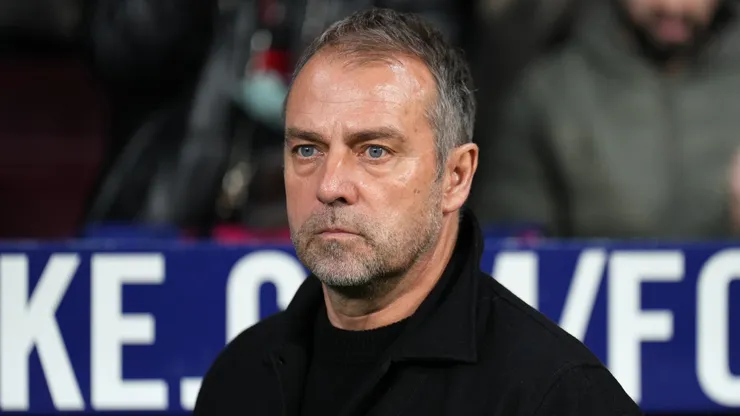 Hansi Flick, entrenador alemán del Barcelona.